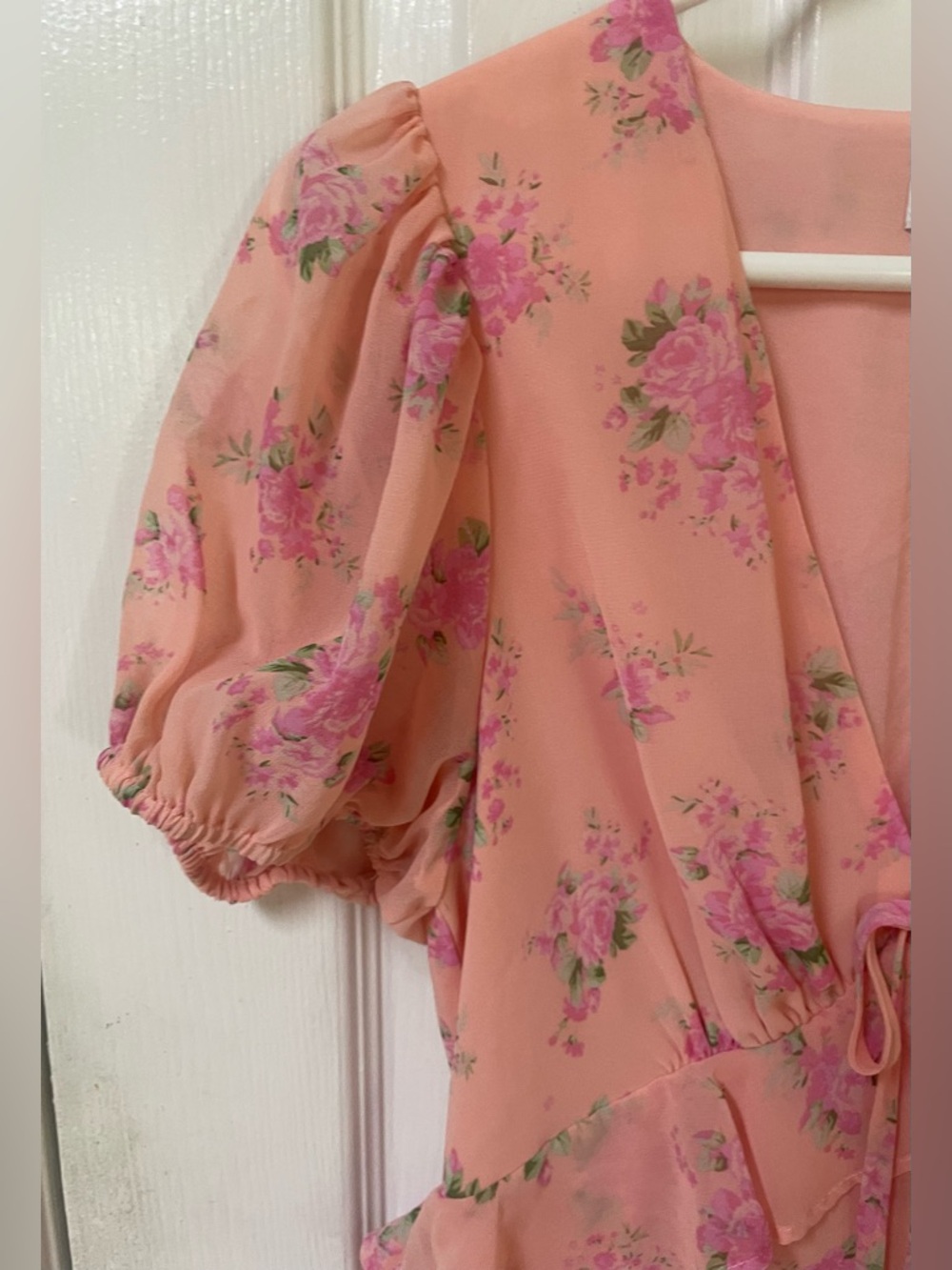 Loveshackfancy Target Dress Size 4 Roses Cottagecore Peasant Coquette - Picture 5 of 11